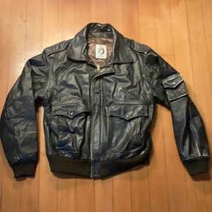 Leather Flight Jacket